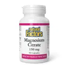 Natural Factors | Citrate de magnésium 150mg 90 Capsules