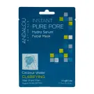 Andalou Naturals | Masque en Tissu Clarifiant Instantané pour le Visage