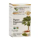 Celebration Herbals | Thé à la papaye et à la menthe poivrée 24 sachets