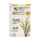 Celebration Herbals | Thé rouge rooibos d'Afrique du Sud 24 sachets