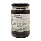 Silver Leaf | Olives Kalamon Grecques Biologiques Dénoyautées Dans l'Huile d'Olive Extra Vierge 300g