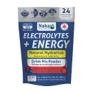 Naka Platinum | Poudre pour boisson sportive Électrolytes+Énergie