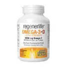 Natural Factors | Regenerlife Ultimate Strength Omega-3+D Softgels