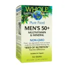 Natural Factors | Whole Earth & Sea Mens 50+ Multivitamin & Mineral Tablets