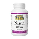 Natural Factors | Vitamin B3 (Nicotinic Acid) 100mg Tablets