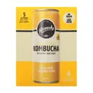 Remedy | Organic Ginger Lemon Kombucha 4pk
