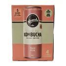 Remedy | Organic Peach Kombucha 4pk