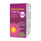 Natural Factors | Vitamin B12 Methylcobalamin 10,000mcg Cherry Flavour Sublingual Tablets
