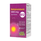Natural Factors | Vitamin B12 Methylcobalamin 5000mcg  Sublingual Tablets