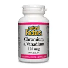 Natural Factors | Chromium & Vanadium 125mcg Capsules