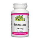Natural Factors | Selenium 200mcg Tablets