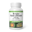 Natural Factors | Betaine Hydrochloride With Fenugreek Veggie Capsules