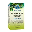 Natural Factors | Whole Earth & Sea Women's 50+ Multivitamin & Mineral Tablets