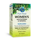 Natural Factors | Whole Earth & Sea Multivitamines et minéraux pour femmes Comprimés