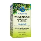 Natural Factors | Whole Earth & Sea Women's 50+ Multivitamin & Mineral 120 Tablets
