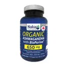 Naka Platinum | Organic Ashwagandha 650mg With BioPerine Vegetarian Capsules