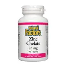 Natural Factors | Zinc Chelate 25mg Tablets