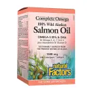 Natural Factors | 100% Wild Alaskan Salmon Oil Enteripure Softgels