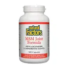 Natural Factors | MSM Joint Formula With MSM, Glucosamine & Chondroitin Sulfates Capsules