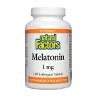Natural Factors | Melatonin 1mg Peppermint Flavour Sublingual Tablets