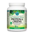Natural Factors | Whole Earth & Sea Fermented & Organic Unflavoured Protein & Greens Powder