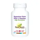 New Roots | Magnesium Citrate Plus Taurine Vegetarian Capsules