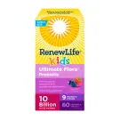 Renew Life | Ultimate Flora Kids Probiotic 10 Billion Active Cultures  60 Chewable Tablets