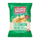 Covered Bridge | Sour Cream & Onion Potato Chips 170g