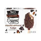 So Delicious | Dipped Mocha Almond Fudge Almond Milk Frozen Bars