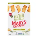 Mary's Organic | Real Thin Garlic & Rosemary Crackers