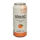 Steaz | Peach Lightly Sweetened Iced Green Tea