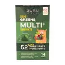 Suku Vitamins | Kids Greens Multi + Sachets Watermelon/Lime (14x2 Gummies)
