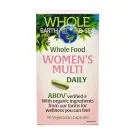 Natural Factors | Whole Earth & Sea Multi Femme Quotidien 90 Capsules Végétales