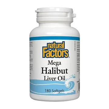 Natural Factors | Mega Halibut Liver Oil Softgels