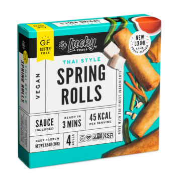 Lucky Foods | Thai Style Spring Rolls