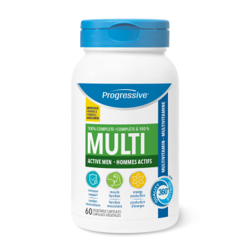 Progressive | Active Men Multivitamin Veggie Capsules