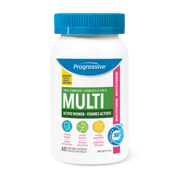 Progressive | Active Women Multivitamin Veggie Capsules