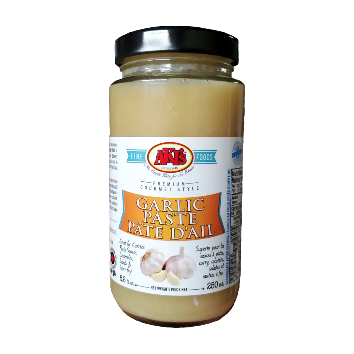 Aki's | Paste Garlic 250ml