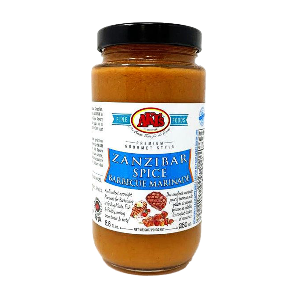 Akis | Marinade Zanzibar Spice BBQ 250ml