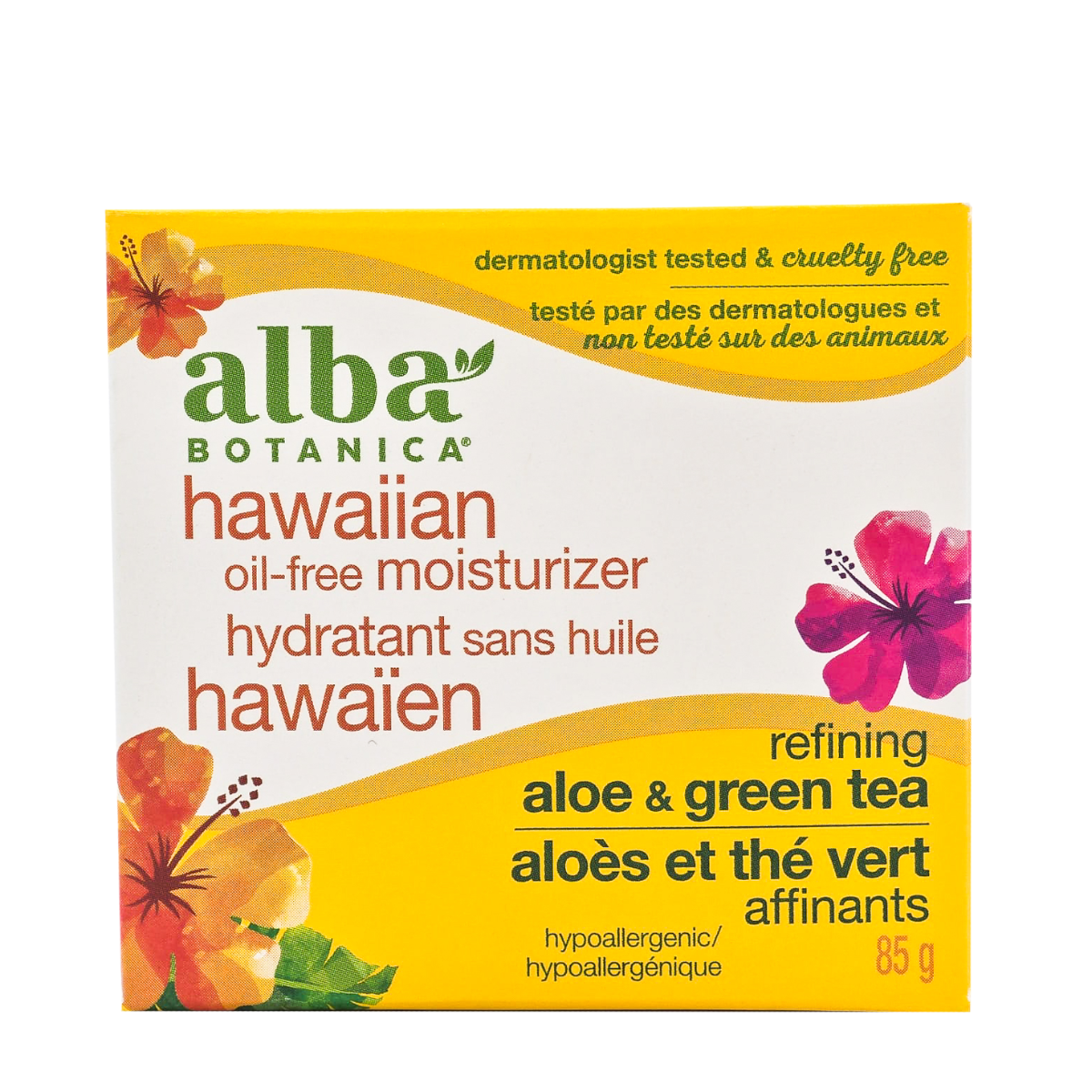 Alba Botanica | Hawaiian Oil-Free Moisturizer with Aloe & Green Tea