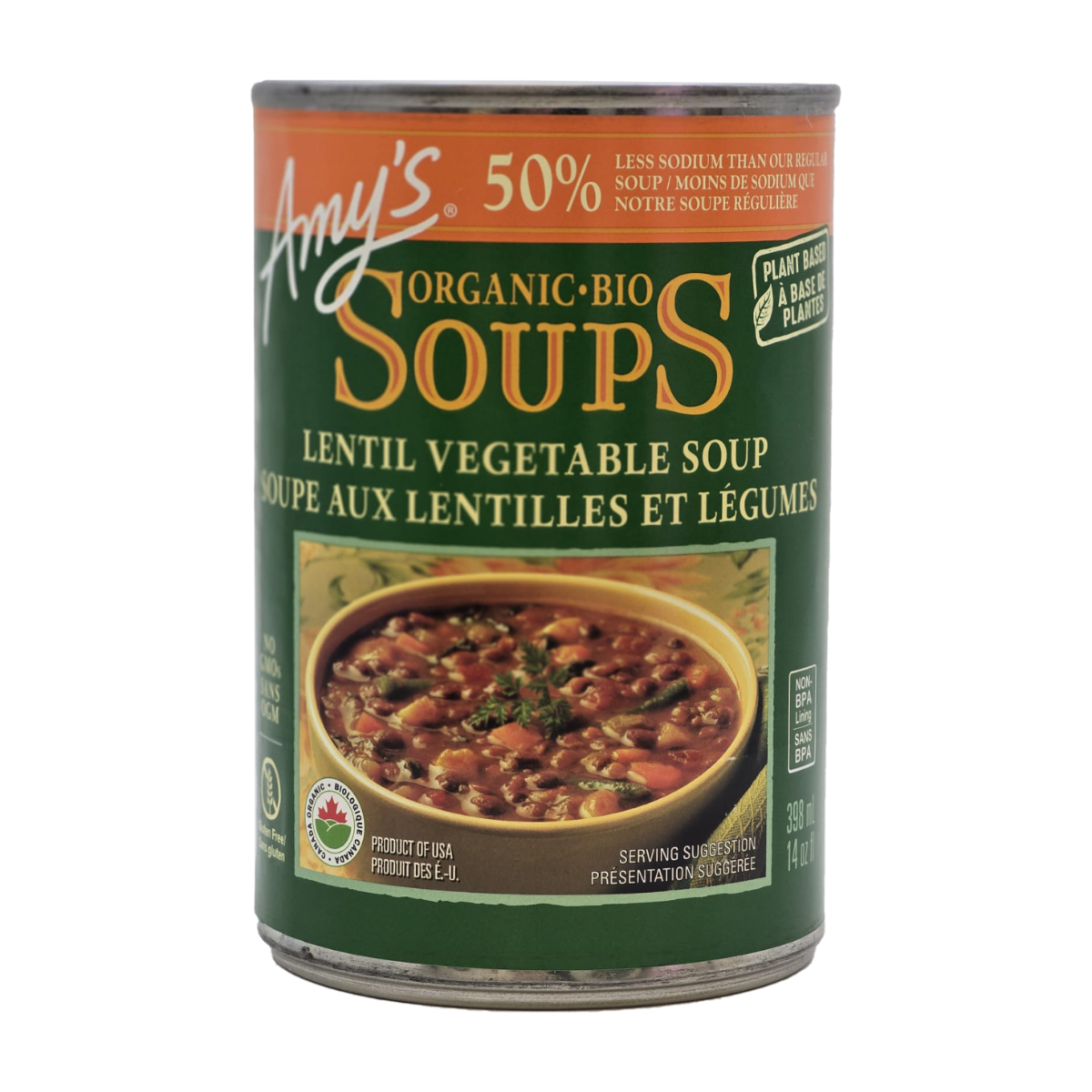 Amy's | Organic Lentil Vegetable Lower Sodium Soup