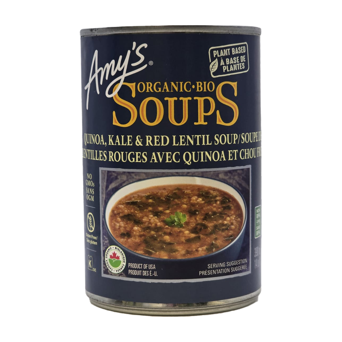 Amy's | Organic Quinoa, Kale & Red Lentil Soup