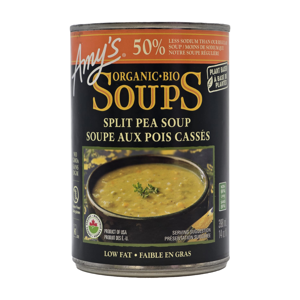 Amy's | Organic Split Pea Lower Sodium Soup