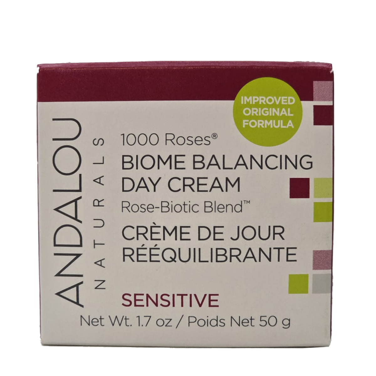 Andalou Naturals | 1000 Roses Biome Balancing Day Cream