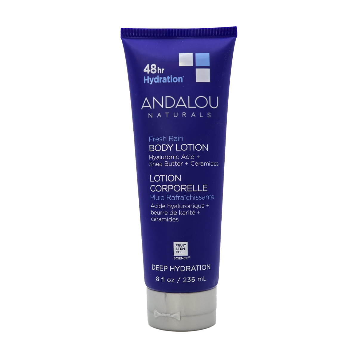 Andalou Naturals | Fresh Rain Hyaluronic Acid+Shea Butter+Ceramides Body Lotion