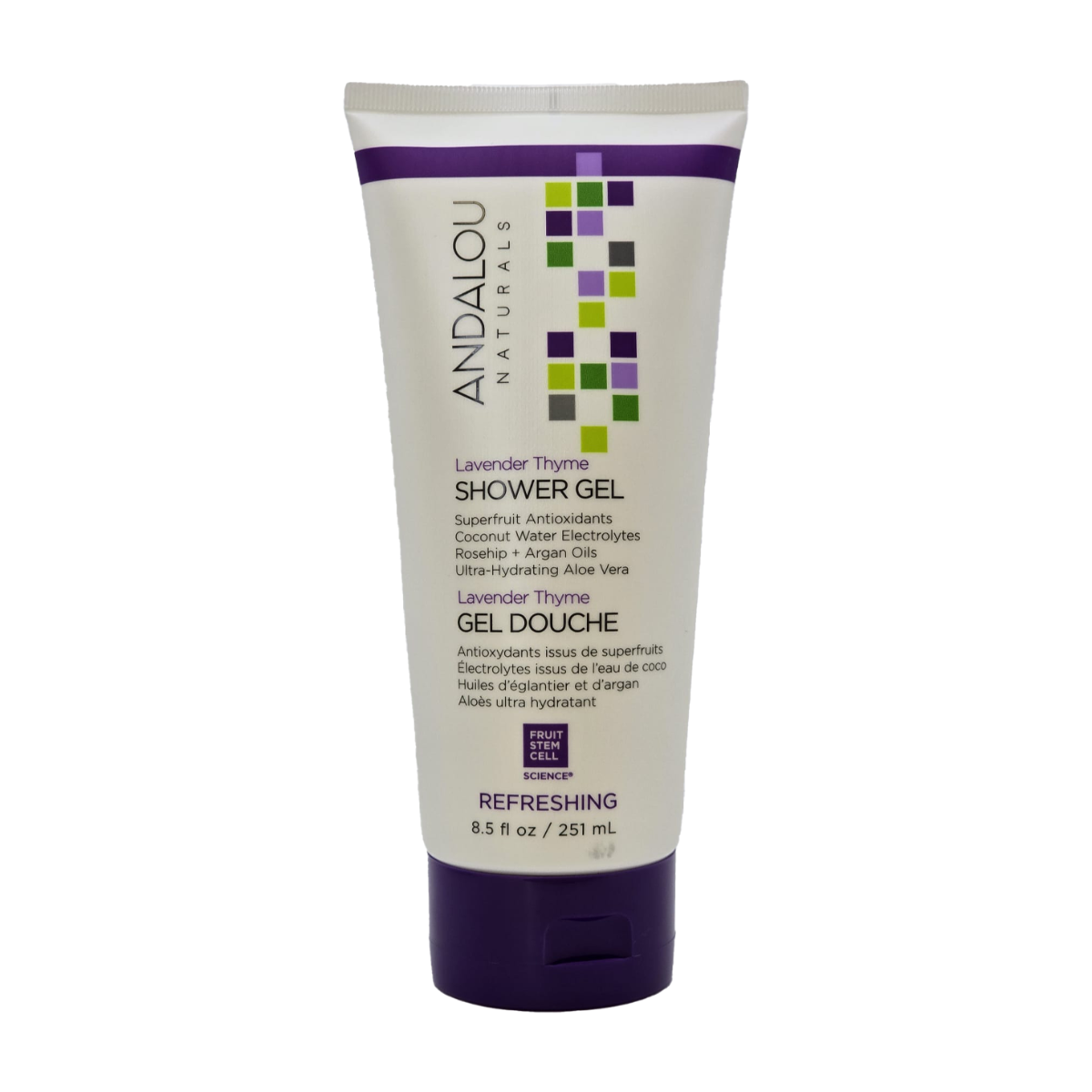 Andalou Naturals | Lavender Thyme Shower Gel