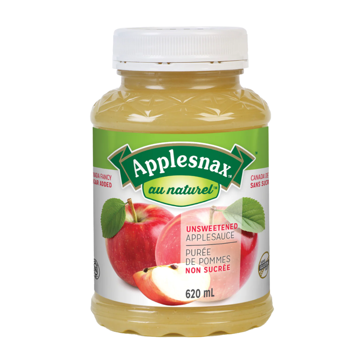 Applesnax | Organic Unsweetened Applesauce