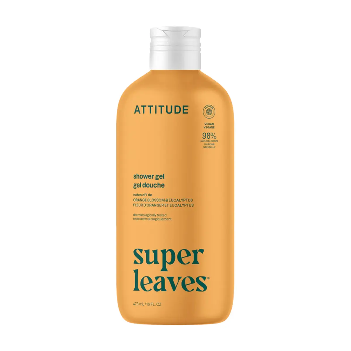 Attitude | Super Leaves Orange Energizing Shower Gel