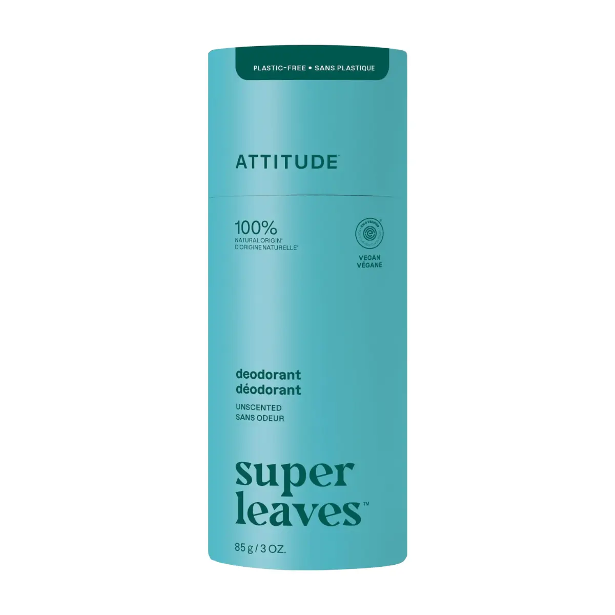 Attitude | Unscented Deodorant 85g