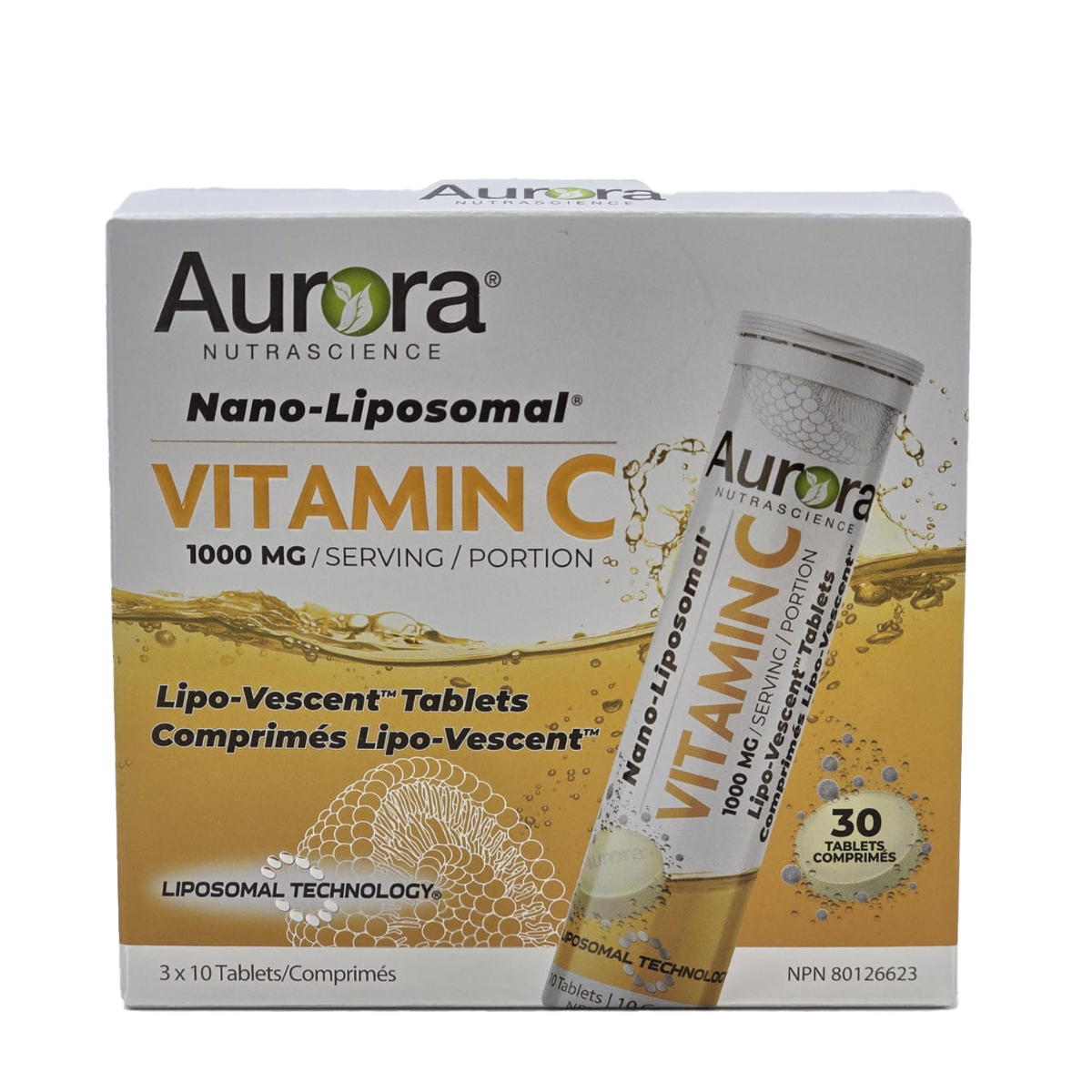 Aurora Nutrascience | Vitamin C 1000mg Lipo-Vescent Tablets